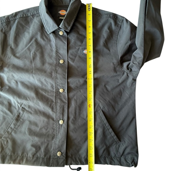 Dickies Cropped Snap Front Jacket, Women’s Large Boxy - Picture 6 of 7